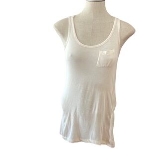 J crew tank top white XS